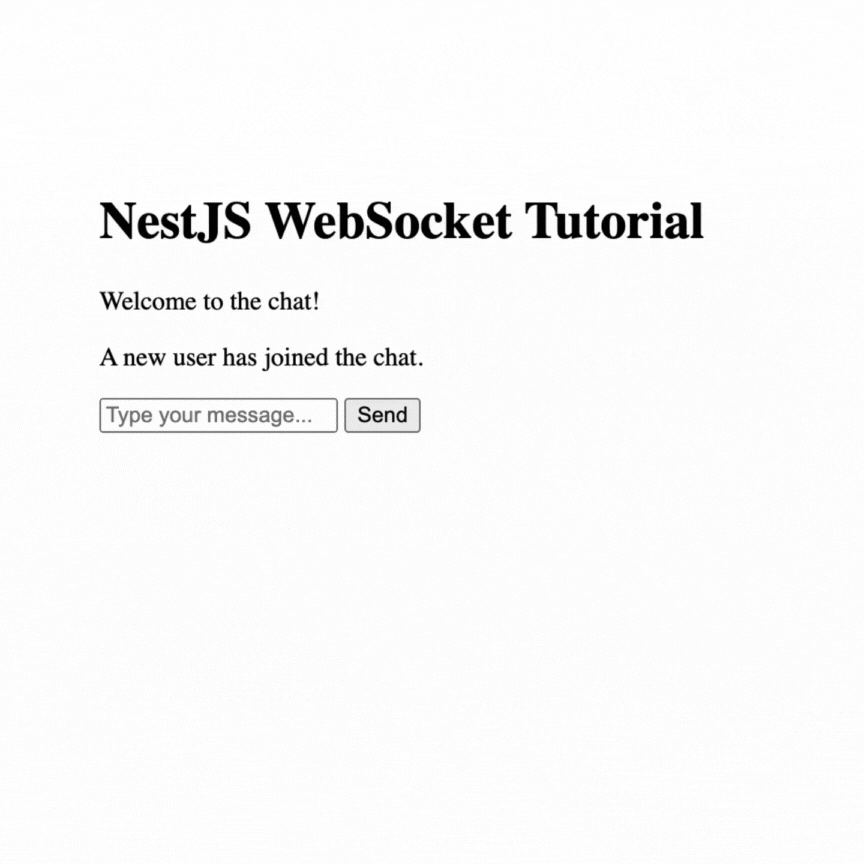 NestJS WebSockets tutorial becomegeeks